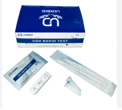 O que é um kit de teste de antígeno saliva?