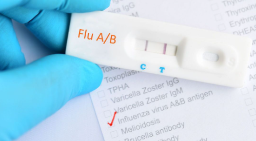Influenza Rapid Diagnóstico Teste e tratamento